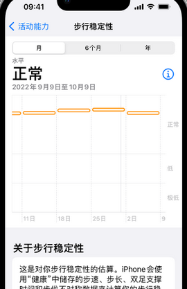 黄石iPhone手机维修如何在iPhone开启'步行稳定性通知'