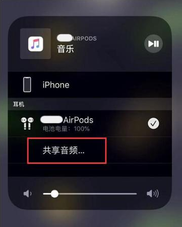 黄石苹果14音频维修点分享iPhone14音频共享设置方法 